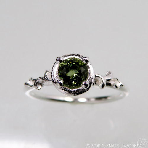 モルダバイト リング / Moldavite Ring 指輪・リング NATSU WORKS 通販