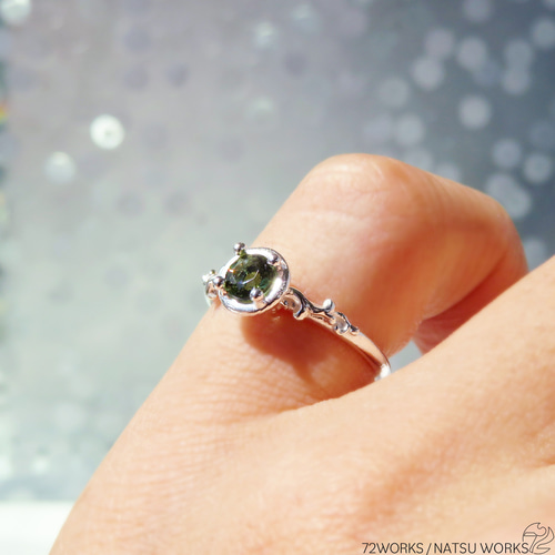モルダバイト リング / Moldavite Ring 指輪・リング NATSU WORKS 通販