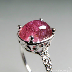 ピンク トルマリン リング / Pink Tourmaline Ring ll 2枚目の画像