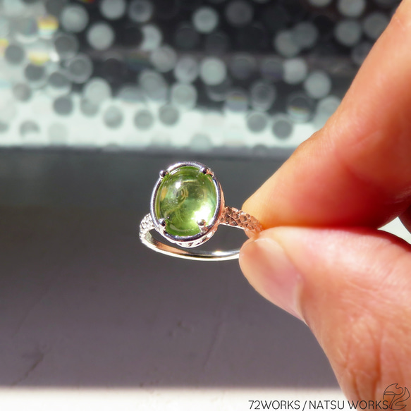 ペリドット リング / Peridot Ring 0ll 3枚目の画像