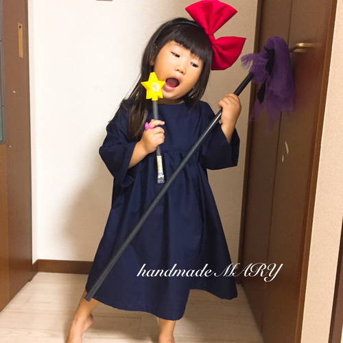 1点限り】なりきり魔女っ子セット 80cm 90cm 100cm sizeまで 2点セット 