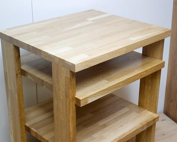 オーク材厚３０ｍｍ　オーディオラック　１Ｒ４-45ＨＫ 