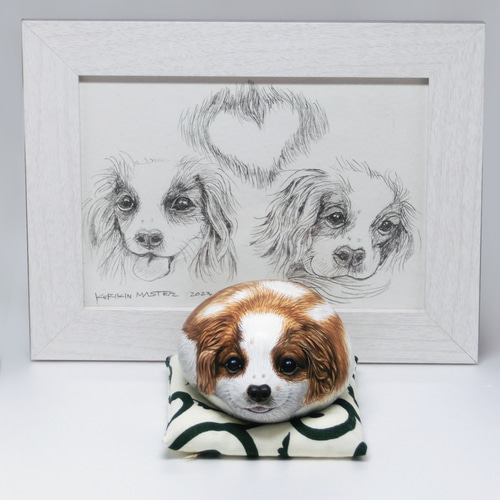 絵画キャバリアグッズ、未発表作品