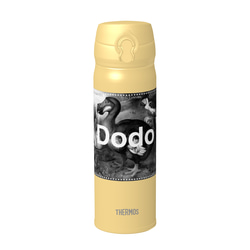 [Dodo] Dodo THERMOS 真空断熱ケータイマグ（イエロー） 500ml　☆お名前も一緒にプリントできます☆ 1枚目の画像