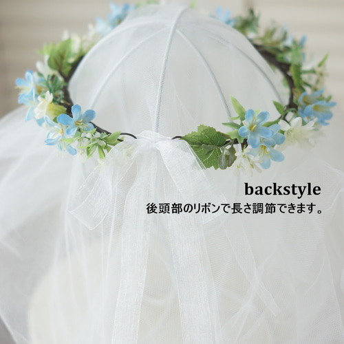 花冠】花かんむり 小さな野の花の花冠1 造花 結婚式 披露宴 発表会
