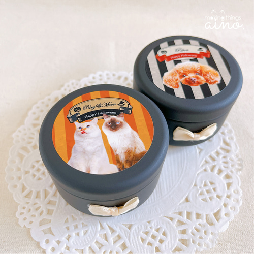 ハンドメイド　オーダー受付ページ　　♡缶入りねこちゃん　パネル♡ ハンドメイド オーダー受付ページ ♡ねこちゃん×うさぎパネル