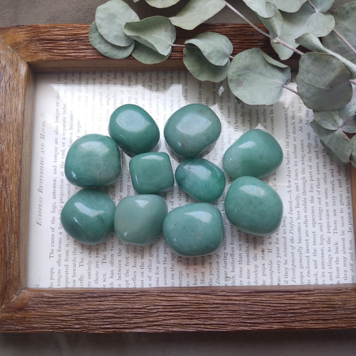 グリーンアベンチュリン タンブル その他インテリア雑貨 Clear 通販