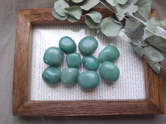 グリーンアベンチュリン タンブル その他インテリア雑貨 Clear 通販