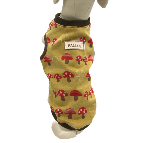 犬服 ニット きのこ ペット服 秋 冬 服 イタグレ フレブル ダックス