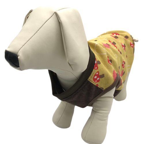 犬服 ニット きのこ ペット服 秋 冬 服 イタグレ フレブル ダックス