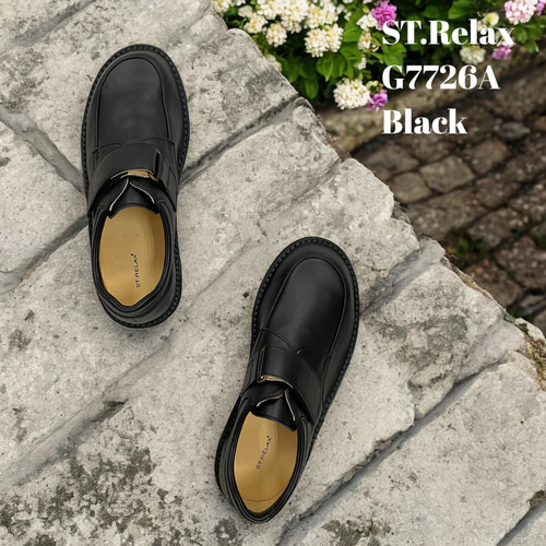 ◇体に優しいコンフォートシューズ／ベルクロシューズ／メンズ