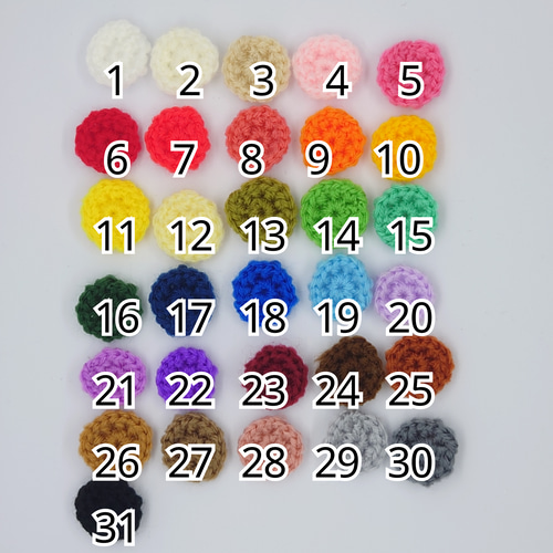 カラーオーダー】推し色あみぐるみ【くま・うさぎ】 あみぐるみ まかろ