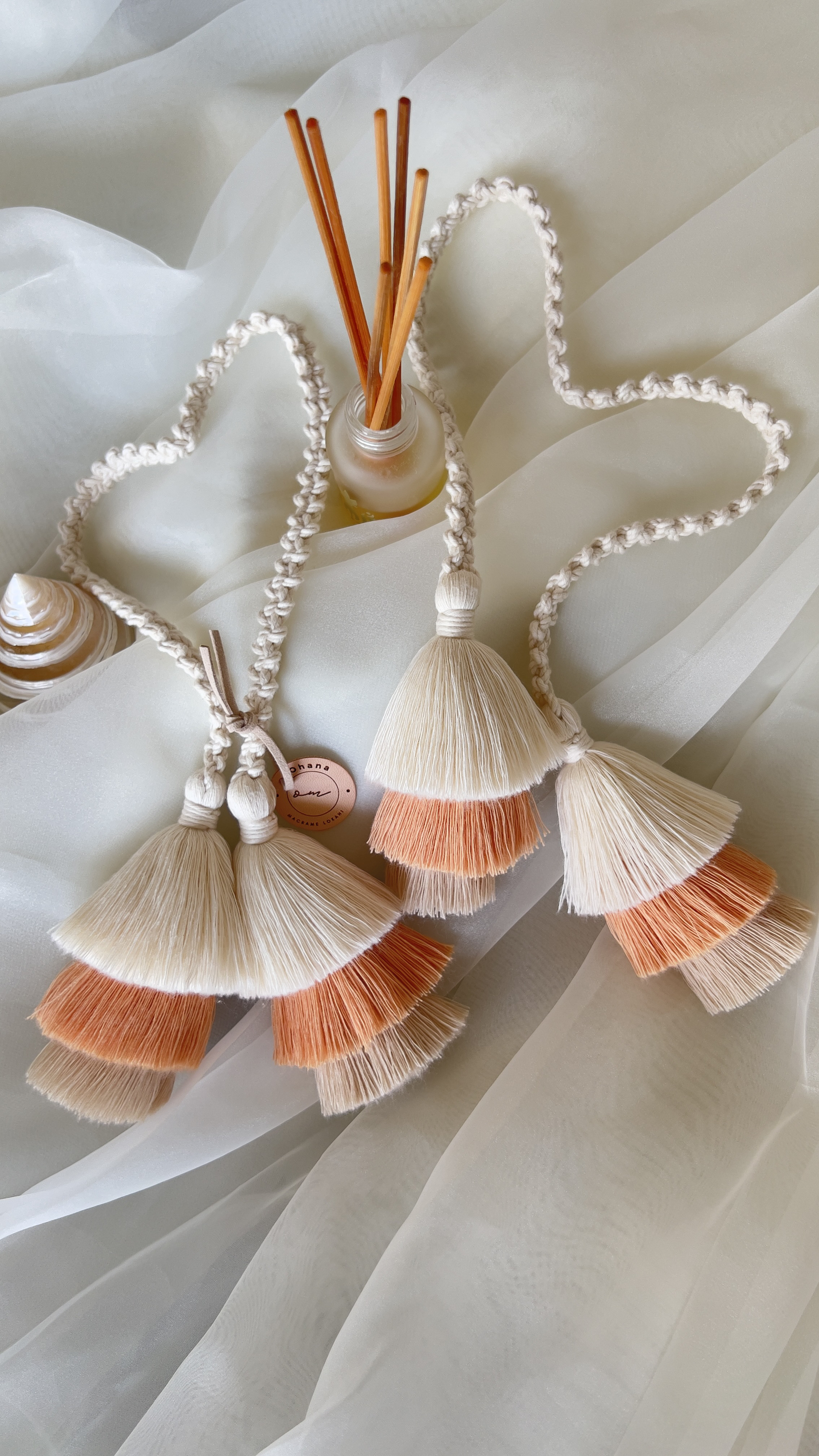 マクラメティーアード　カーテンタッセル　1組（2セット） 6,248円