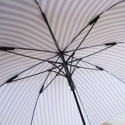 【ワケあり 440円引き】竹の傘 stripe  晴雨兼用 長傘 ALCEDO 161001-005 日傘 雨傘 17枚目の画像