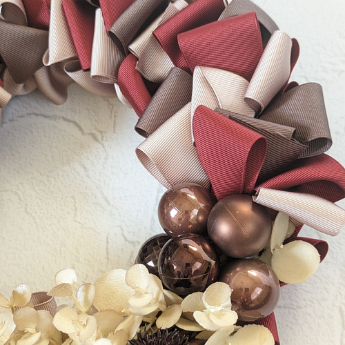 リボンリース Tic Wreath リース NOIRO 通販 16557891｜Creema