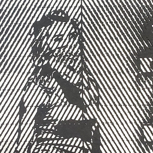ハーフトーン切り絵】バンクシーステンシルアート風　ペイントガール 4枚目の画像