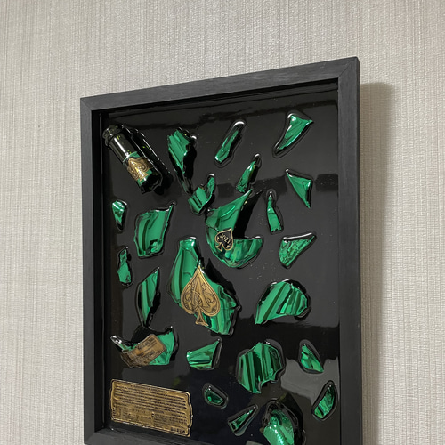 クラッシュアート アルマンドグリーン レジンアート その他