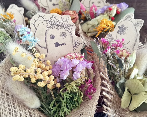 ミミ 花かんむり♡リストブーケ 桜🌸花かんむり | m@rihana