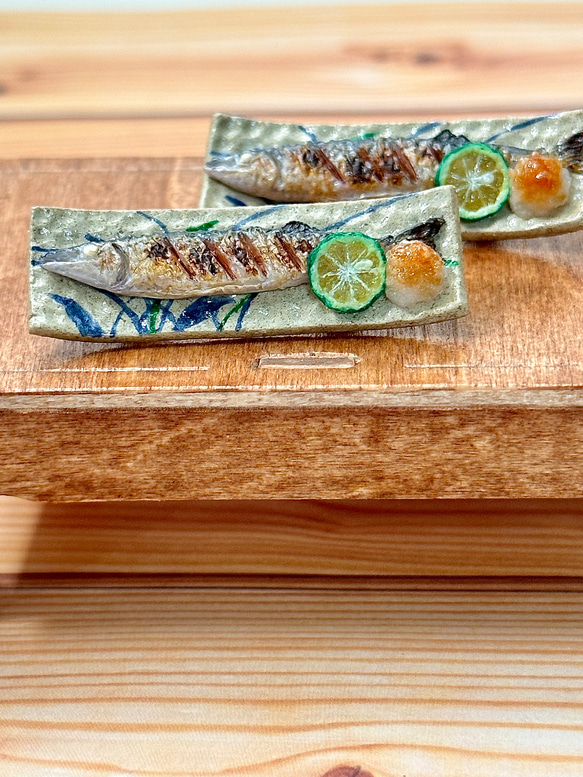 【秋刀魚】さんまのブローチ【サンマ】 3枚目の画像