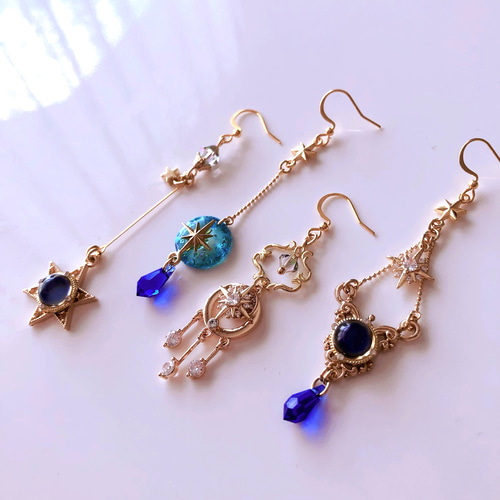 完全受注制作】錬金術師＊Alchemist 色が変わる幻想アクセサリーセット