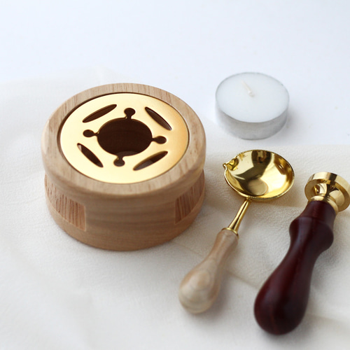 シーリングスタンプ スターターセット（ナチュラル） はんこ・スタンプ