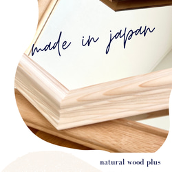 【日本製】全身鏡　八角縦長ミラー　アンティーク調ミラー 19枚目の画像