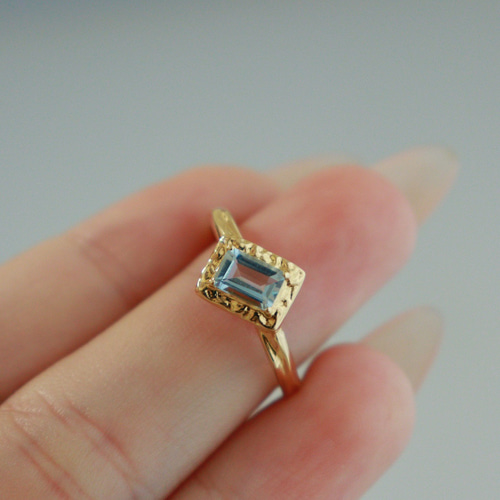 美品　ボンマジック　アクアマリン　リング 美品 ボンマジック アクアマリン リング - メルカリ