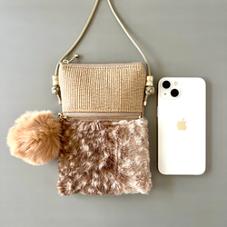 完成品✨スマホポシェット パッチワーク　 ミナペルホネン ミナペルホネン パッチワーク スマホポーチ minaperhonen - メルカリ