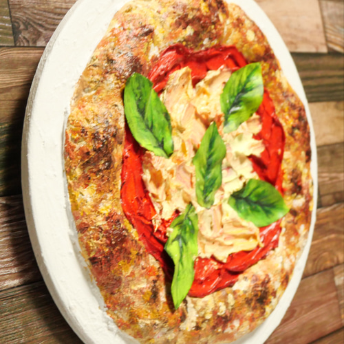 油絵 絵画 立体アート 【ピザ】 絵画 HR 通販 16559738｜Creema