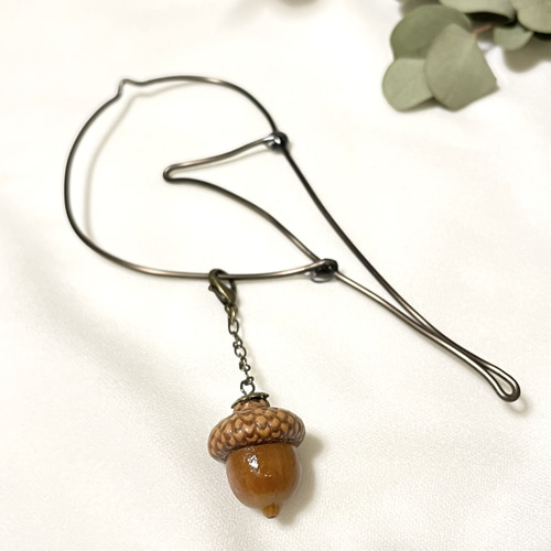 幸せを運ぶ＊シマエナガとどんぐり その他アート totori 通販 16559747