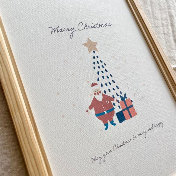 クリスマス ポスター  Christmas    Xmas サンタさんからの贈り物୨୧ 6枚目の画像