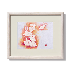 うさぎ 絵画 のおすすめ人気通販｜Creema(クリーマ) ハンドメイド