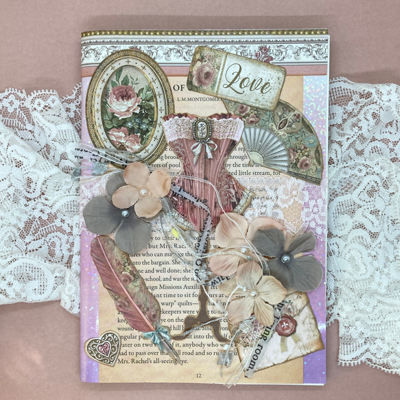 コラージュ 2024年スケジュール帳【 Love】 手帳 atelier☆sweet-fish