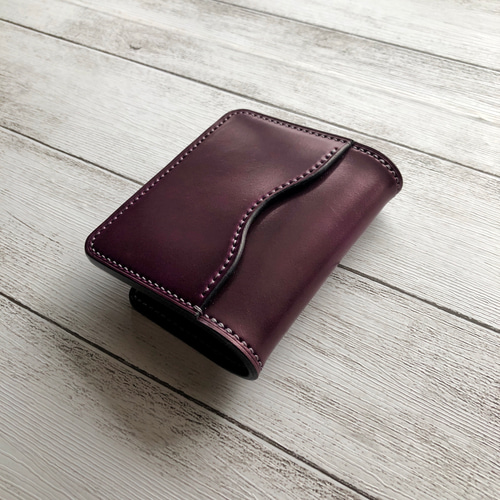 JUNKYSTYLE×OPUS ミニウォレット コードバン