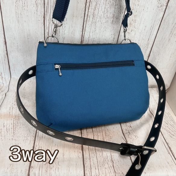 3way ウエストポーチにもなる ショルダーバック ボディーバック