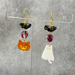 ネコちゃん⋆✦アンブレラマーカー みかん ねこのアンブレラマーカー ミケ | Atelier Mon Chat Bleu