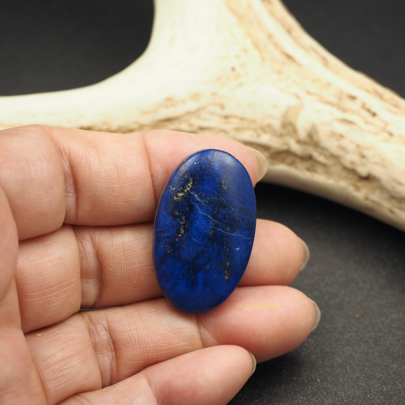 30ct Lapis Lazuri ラピスラズリ LL-14 ルース アフガニスタン産 ナチュラル 天然石 8枚目の画像