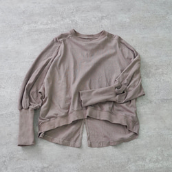 Dolman 運動衫/粉紅米色/針織來自愛知縣 第8張的照片