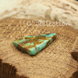 8,2ct Hachita Turquoise ハチタターコイズ H-59 ルース 天然石 ハンドメイド材料 ナチュラル 3枚目の画像