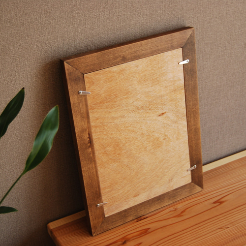 アンティークなウッドフレーム/木製/額縁/フォトフレーム/ポスター