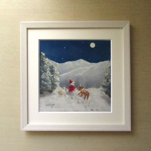絵画 4点　クリスマス11 /クリスマス13/秋4/遠くの花火4 絵画 4点 クリスマス11 /クリスマス13/秋4/遠くの花火4