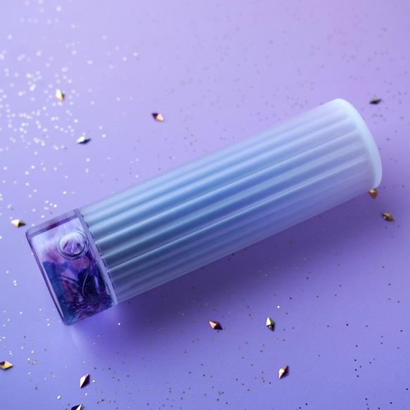 玻璃萬花筒“記憶範圍/紫色” 第1張的照片