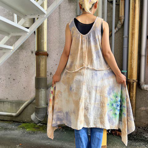 【レザレクション】ノースリーブワンピース タイダイカラー レザレクション】ノースリーブワンピース タイダイカラー - メルカリ