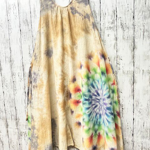 【レザレクション】ノースリーブワンピース タイダイカラー レザレクション】ノースリーブワンピース タイダイカラー - メルカリ