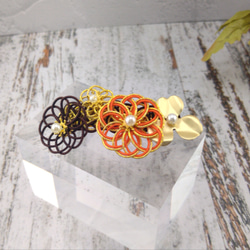 オレンジ（橙） バレッタ の人気通販｜Creema(クリーマ) 国内最大の