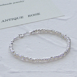 ❮再販×11❯ No. 63 カレンシルバー★ブレスレット (シンプル) 2枚目の画像