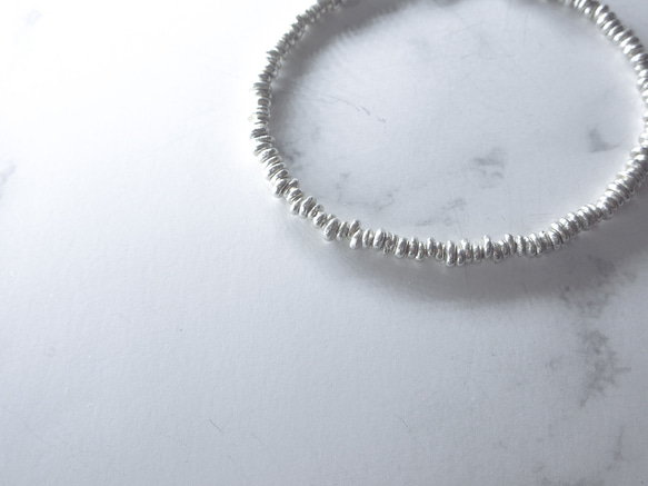 ❮再販×11❯ No. 63 カレンシルバー★ブレスレット (シンプル) 3枚目の画像