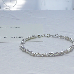 ❮再販×11❯ No. 63 カレンシルバー★ブレスレット (シンプル) 6枚目の画像