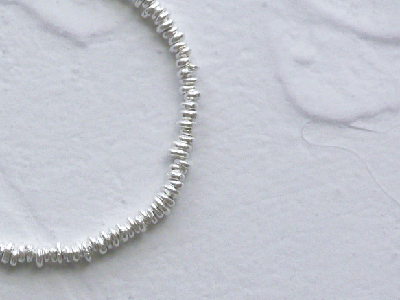 ❮再販×11❯ No. 63 カレンシルバー★ブレスレット (シンプル) 4枚目の画像