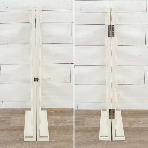 文さま専用。最終処分。※よくお読みください。大型アクセサリー什器② ②大型パネルスタンド什器90 洋折れL字フック・クランプ固定